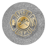 DAROUND 418 SH SL Fire Department Shimmer Silver Background